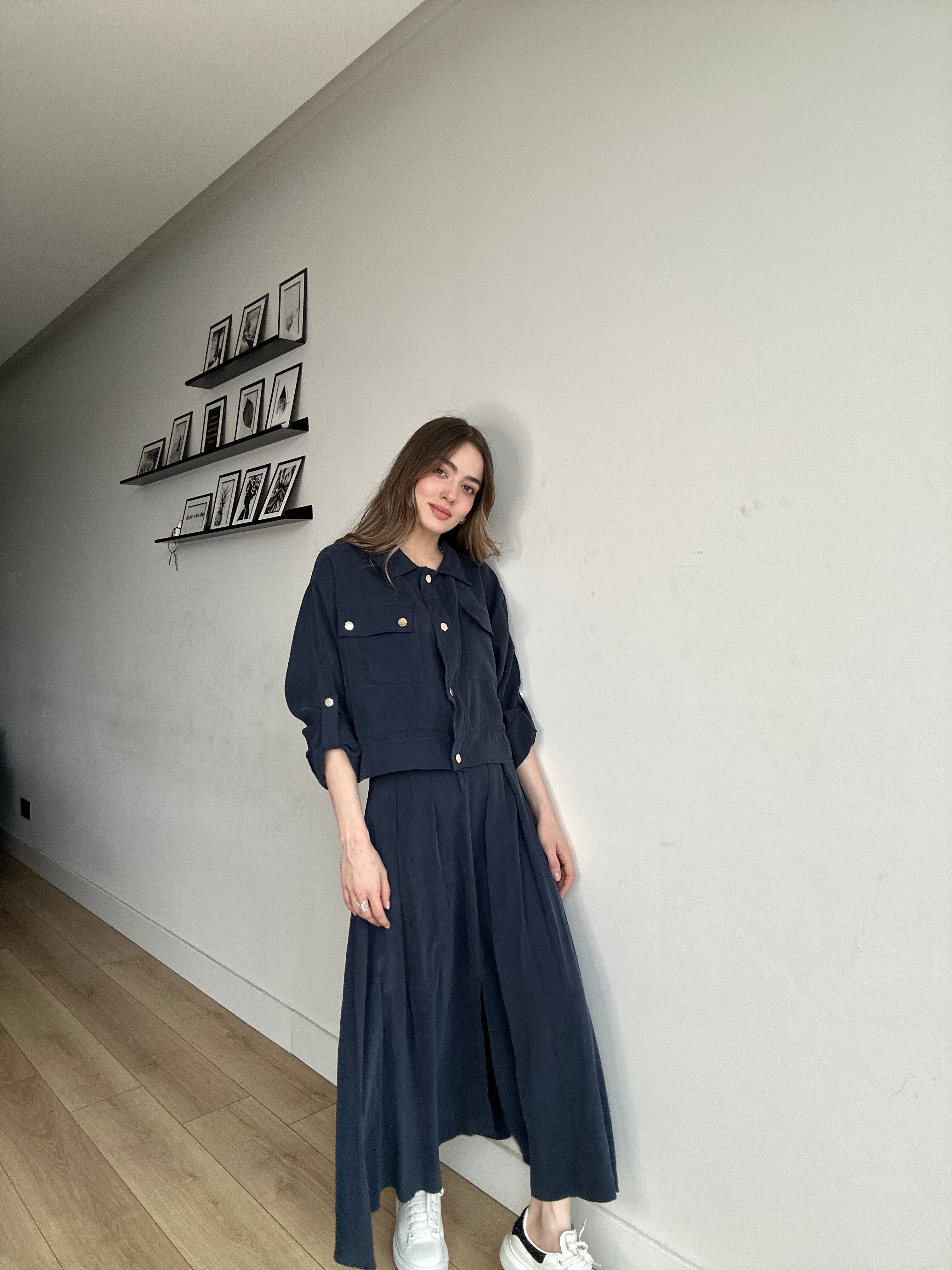 Aec Prive Women's Premium Quality Jacket Skirt Set