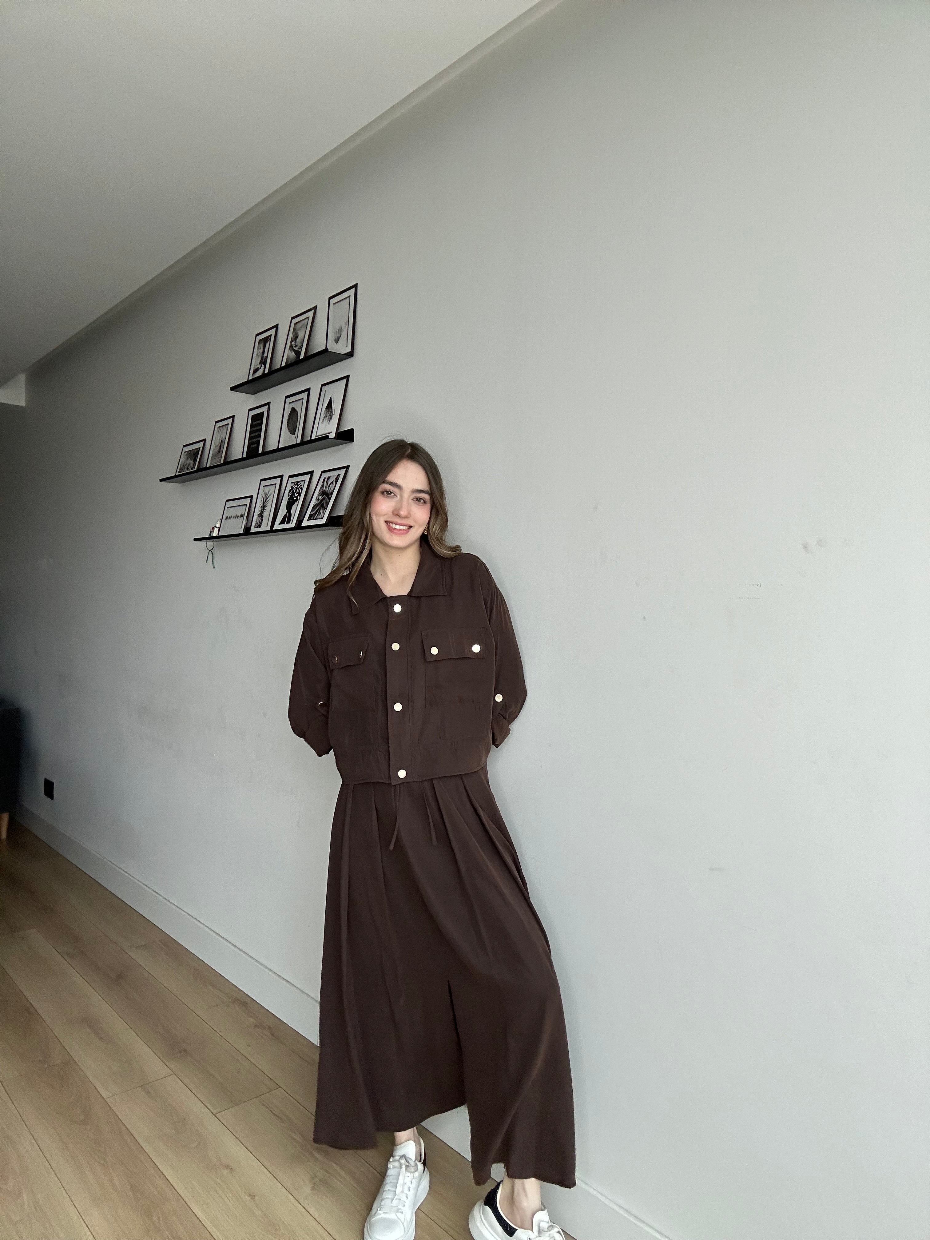 Aec Prive Women's Premium Quality Jacket Skirt Set