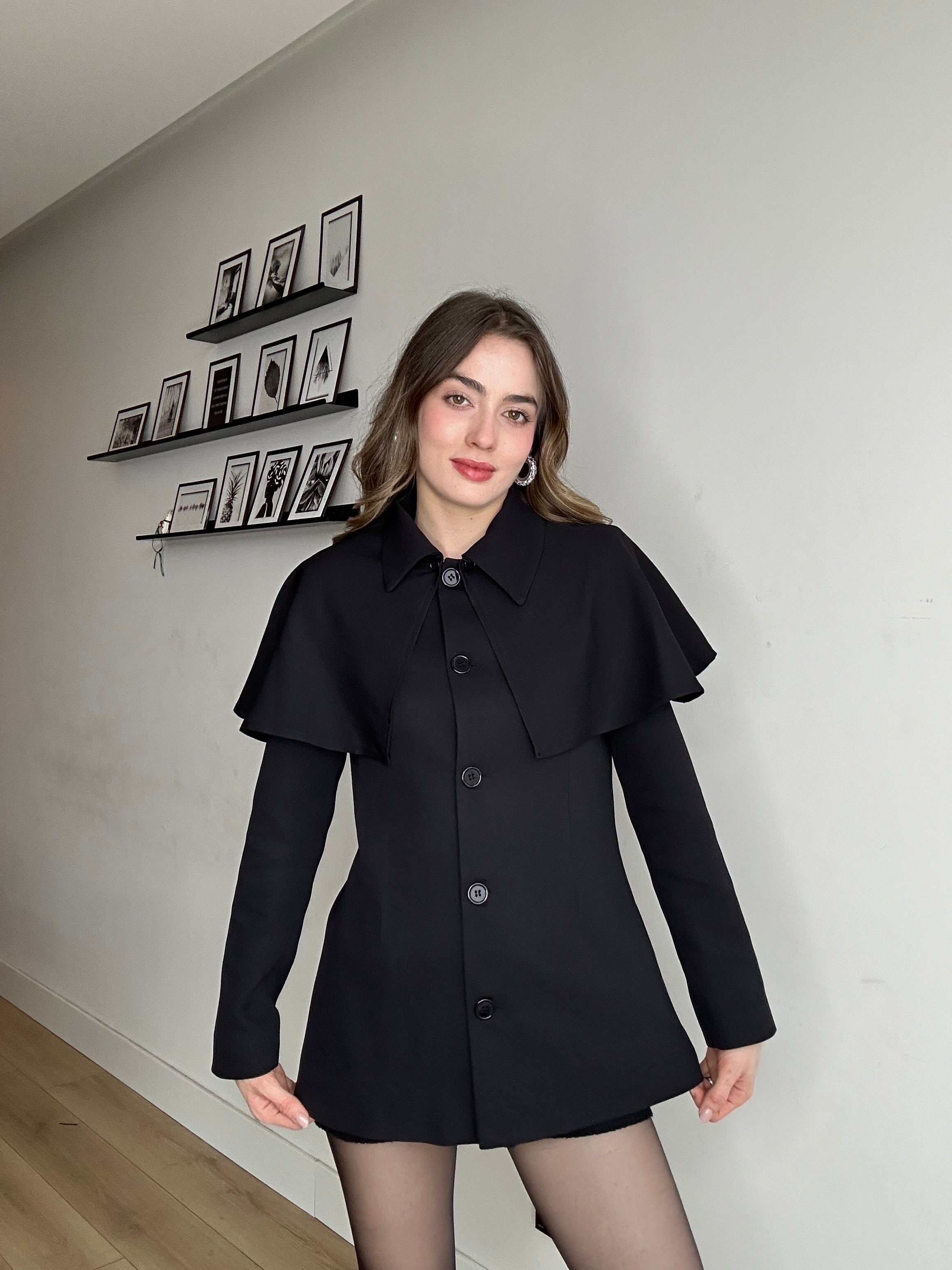 Aec Prive Women's Élan Cape Detail Trench Coat - 3223