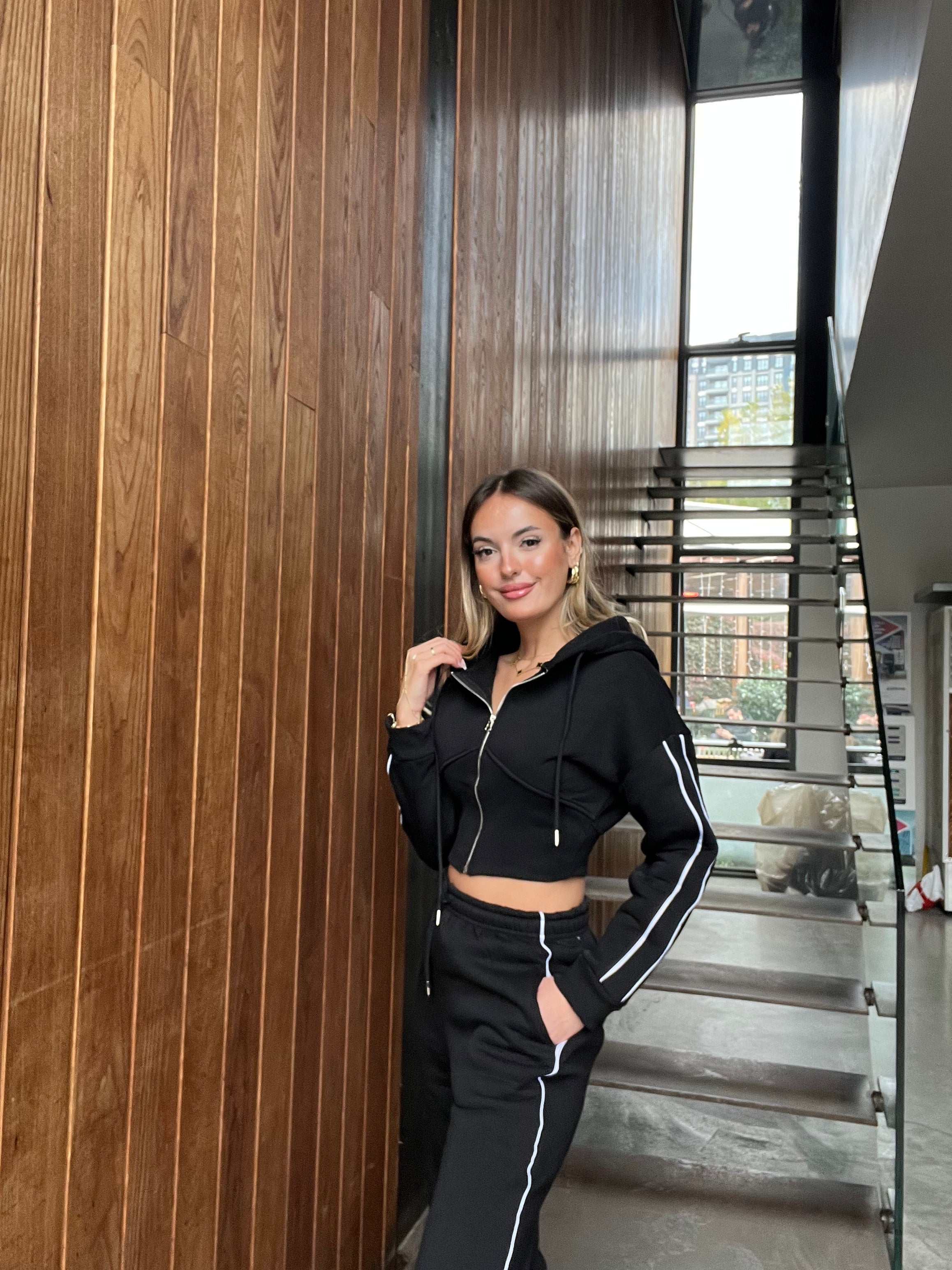 Women's Premium Quality Hooded Tracksuit