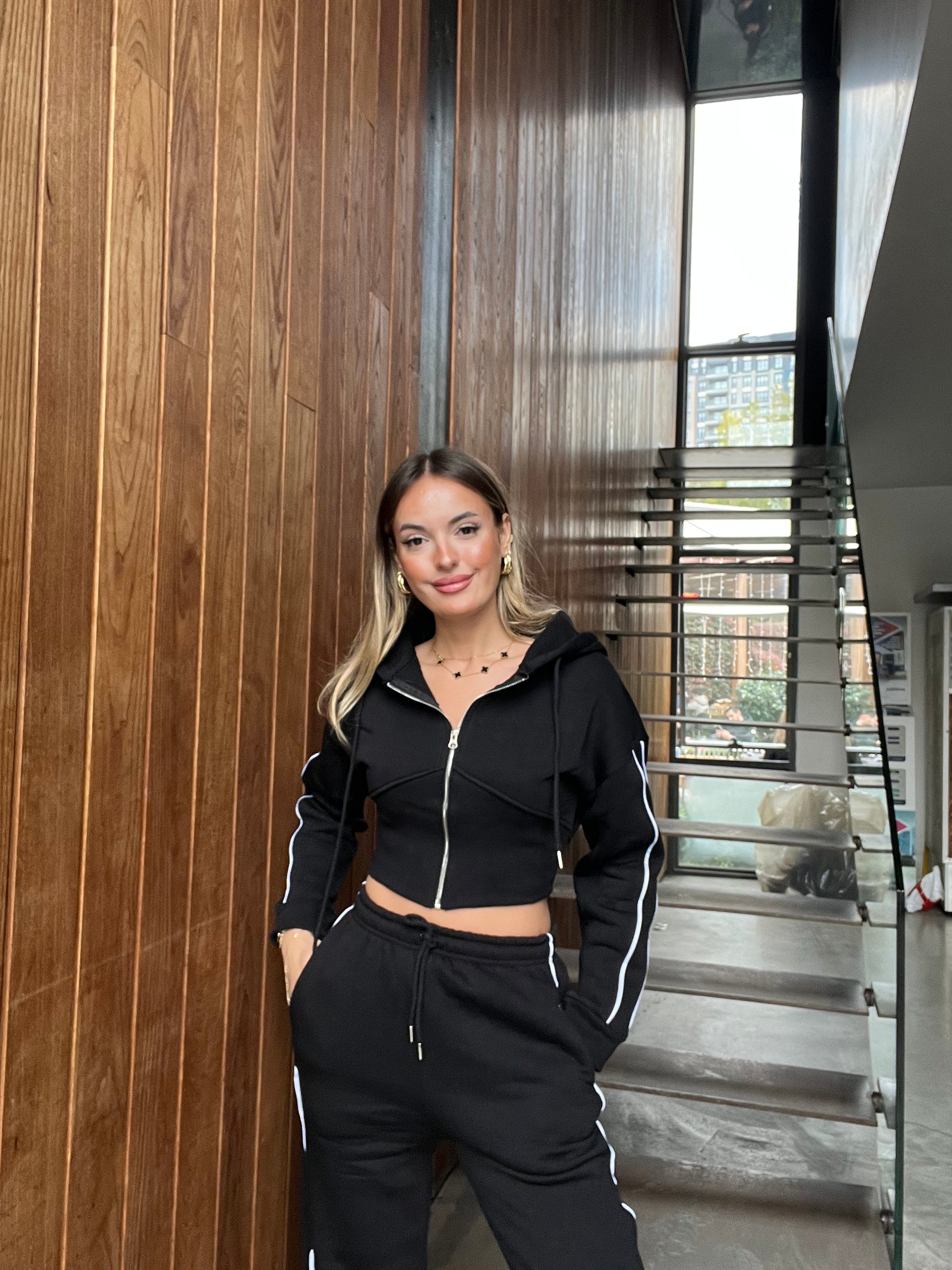 Women's Premium Quality Hooded Tracksuit