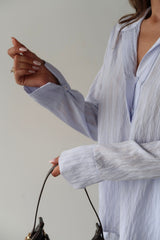 Aec Prive kadın gömlek pantolon takım, şık bir görünüm için zarif bir tasarım.